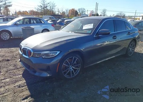 2020 BMW 330I xDrive из США, поврежденный, VIN 3MW5R7J02L8B31439
